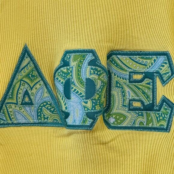Delta Phi Epsilon Yellow Tank Top - Picture 5 of 6